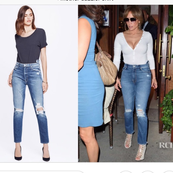 mother jeans the dazzler
